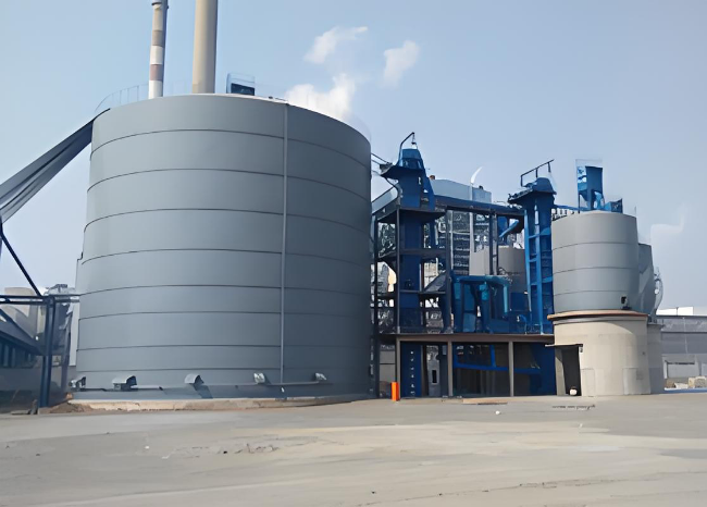 奉化1万吨钢板仓